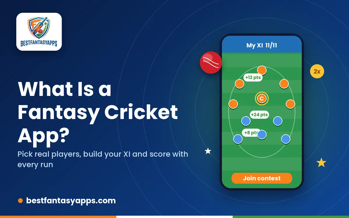 What is a fantasy cricket app: building an XI on a phone and scoring points